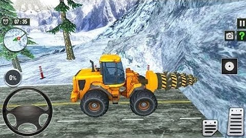 Tunnel Digging Machine Simulator - Offroad Bridge Construction 3D - Android Gameplay