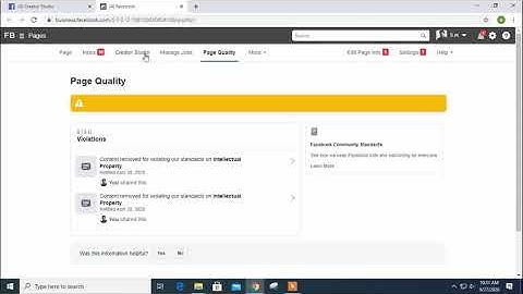 How to remove Facebook page Quality violation || Page Quality violation yellow problem in Bangla||