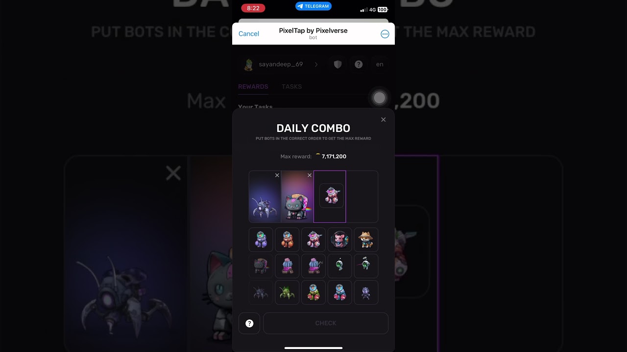 Pixelverse 2 August Daily Combo💎| 2 august pixeltap daily combo|