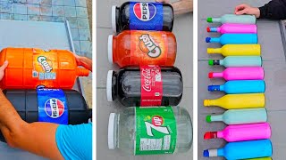 💥🍾 Breaking Glass Bottle and Balloon Drops -1074 | ⚠️ Crushing crunchy and soft things 💥⁷  screenshot 4