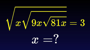Russia | A Nice Square Root Algebra Problem | Math Olympiad