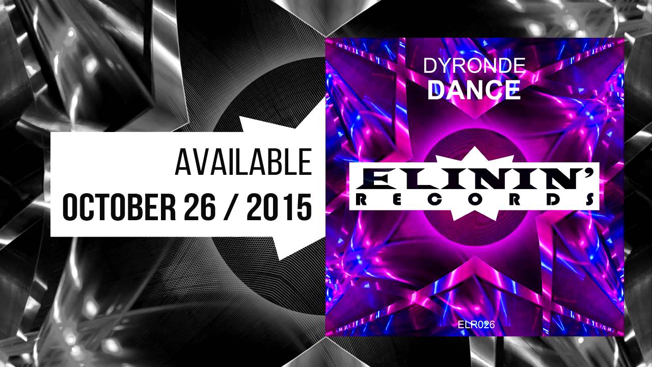 Watch Dyronde - Dance (Original Mix) OUT NOW on YouTube Watch Dyronde - Dance (Original Mix) OUT NOW on YouTube
