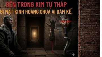 SỐC! BÍ ẨN KHỦNG KHIẾP BÊN TRONG KIM TỰ THÁP Người Khổng Lồ Hay Người Ngoài Hành Tinh Xây Dựng