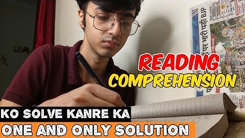 How to Solve Reading Comprehension Fast | English Strategy for SSC Aspirants