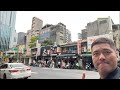 台湾🇹🇼台北の朝の街の様子を散歩しながらライブ配信￼
