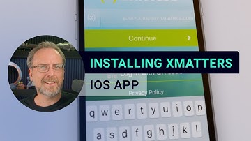 Installing xMatters on iOS - xMatters Support