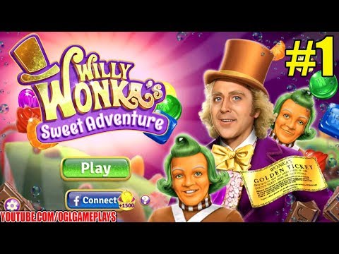 Wonka's World of Candy – Match 3 Walkthrough Gameplay #1 (By Zynga)