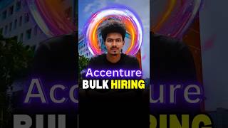 Accenture bulk hiring 🔥💯 Accenture Off Campus Drive #shorts #viralvideo #wfhjobs #shortsvideo
