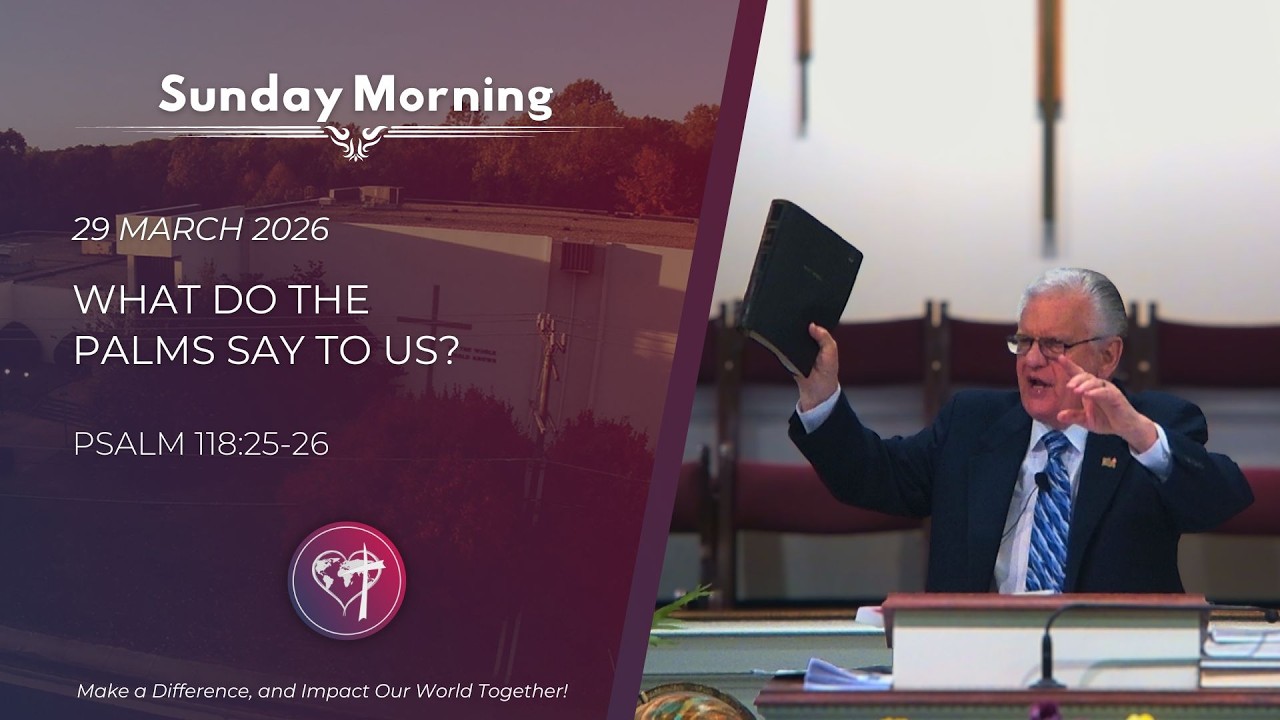 What Do The Palms Say To Us? - 29 March 2026 - Sunday Morning - CBC Service
