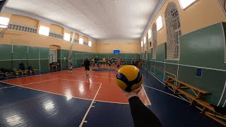 Волейбол от первого лица Александра | VOLLEYBALL FIRST PERSON | TOP MOMENTS | 59 episode | 5vs5 |POV