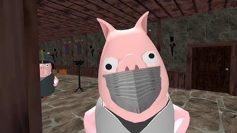 Caught Battle sence #35 _ Piggy Doctor neighbor escape