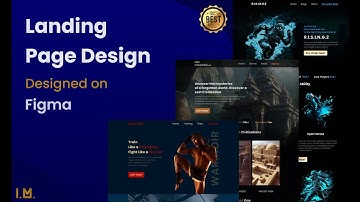 Designer Landing page on Figma (Modern)