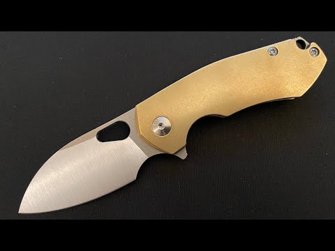 Unboxing - GiantMouse Riv Brass Ti Frame Lock
