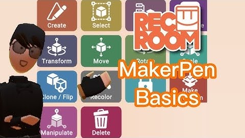 How to MakerPen in RecRoom