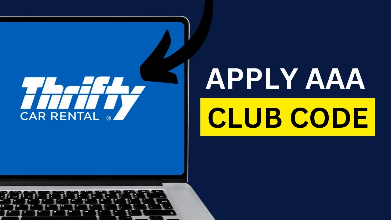 How to apply an AAA Club Code on Thrifty when booking - YouTube