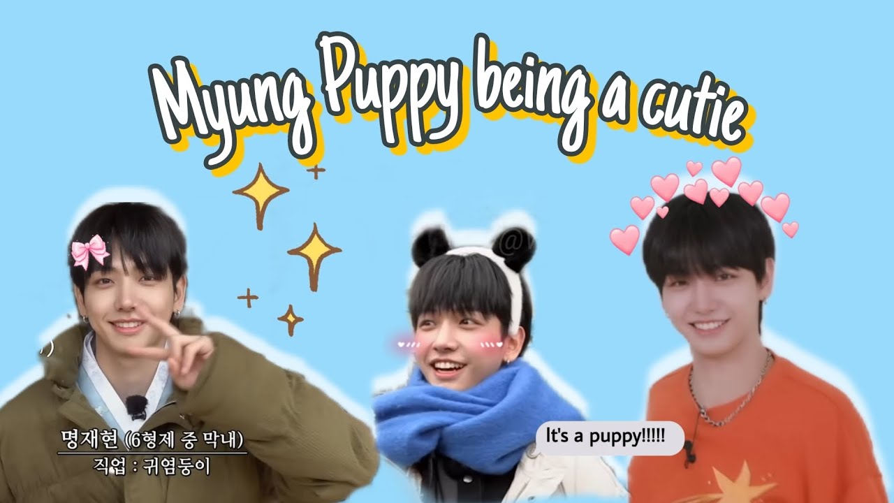 Myung Jaehyun being a ✨ cutie ✨for 7 minutes