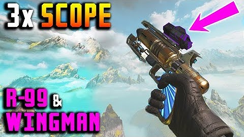 Wingman & R99 3x Scope | No Recoil⭐