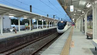 146次EMU3000型自強號列車通過民雄站 2026.6.6