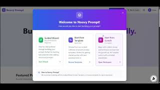 Noovy Prompt - a visual prompting platform