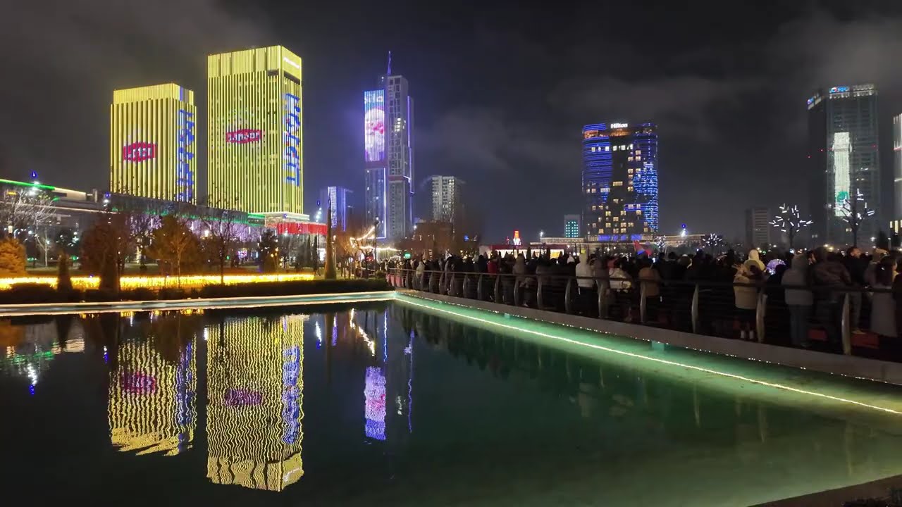 New Year 2026 - Tashkent City Park - Seoul Mun