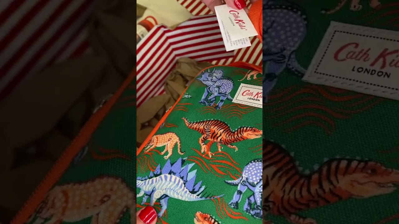 UNBOXING Cath Kidston Mini Kids Backbag/ Lunch Bag/ Drinking bottle