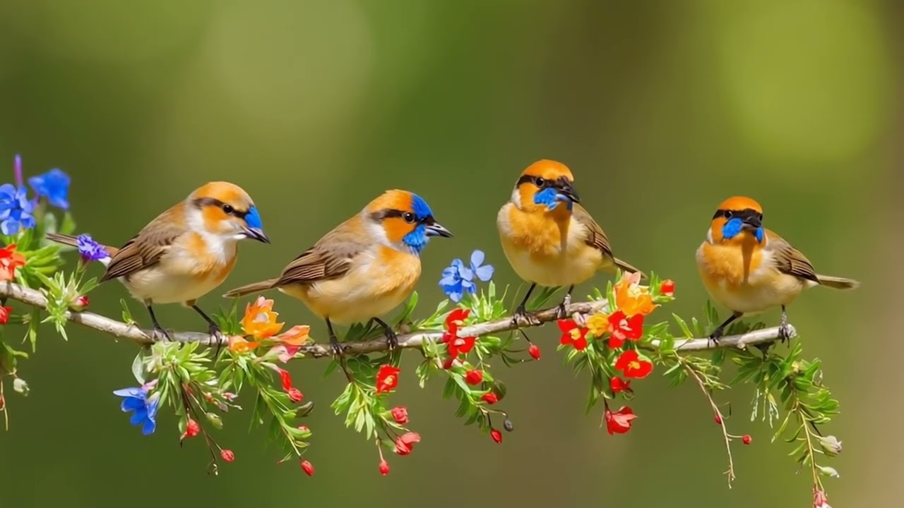 Soothing Piano & Bird Sounds for Stress Relief | No Ads | Natural Ambience for Peaceful Mind & Sleep