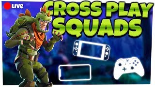 Fortnite: CROSSPLAY Squads | Xbox, iOS, Nintendo Switch! |  25th BIRTHDAY LIVE-STREAM!
