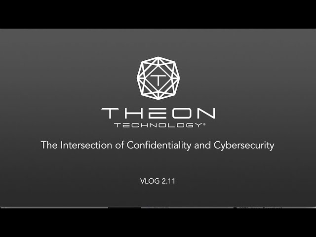 Theon Technology VLOG 2.11: Dr. Eric Cole
