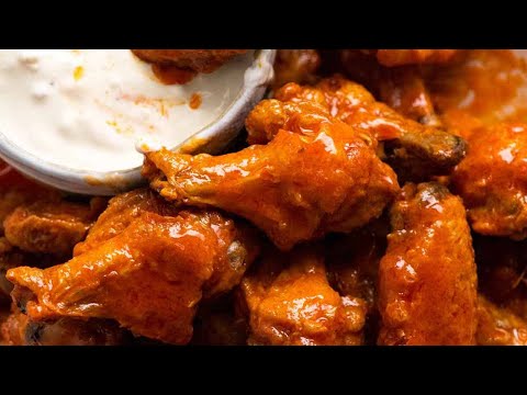 Baked Buffalo Wings - CRAZY CRISPY!!