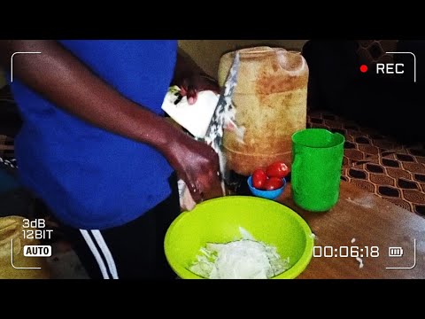 Village Cooking Prep 🥬 | Cutting Fresh Cabbage Like a Pro||Fresh & Simple Life