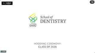 School of Dentistry Hooding Ceremony 2026