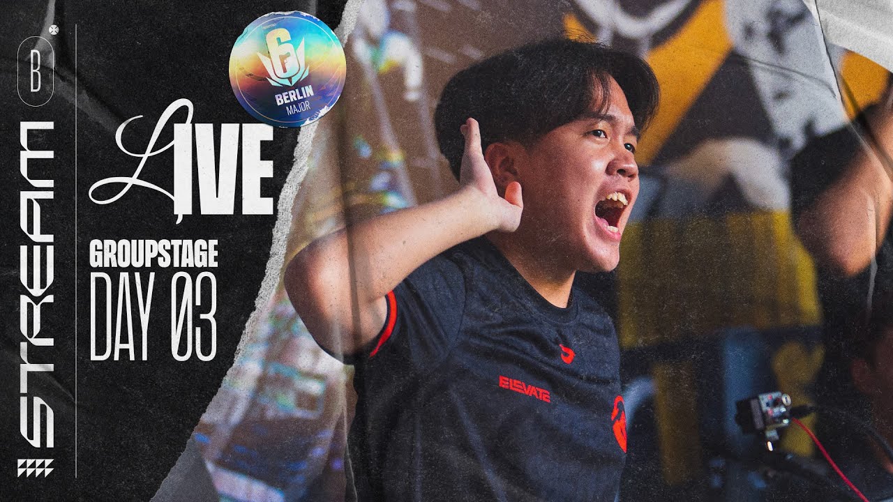 Six Berlin Major – Group Stage – Day 3 – Stream B