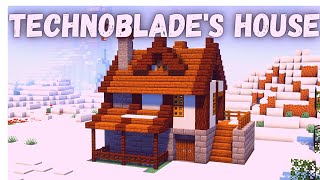 I made Technoblade's house on my SMP with a few tweaks! : r/dreamsmp