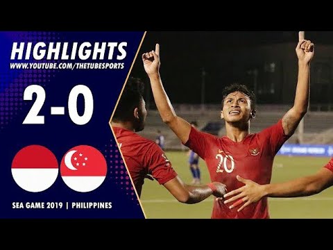Indonesia vs Singapura 2-0 Full Highlights Sea Games 2019 HD - YouTube