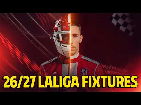Atlético de Madrid 2026/27 LaLiga Fixtures