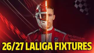 Atletico de Madrid LaLiga Fixtures