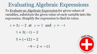 Evaluating Algebraic Expressions Round 2 (Algebra Unit 2: #13)