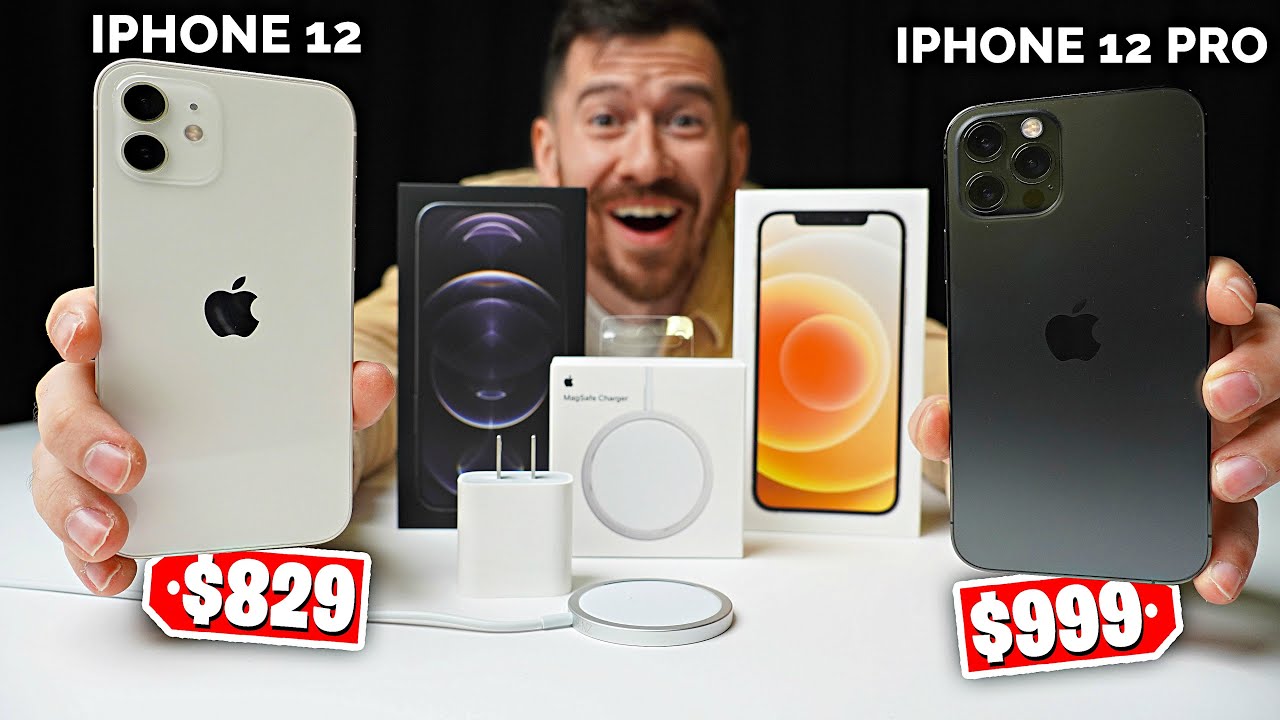 iPhone 12 Vs  iPhone 12 Pro Unboxing  Apple just changed everything  