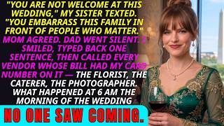 My Family Banned Me From the Wedding to Impress In Laws — Then Vendors Asked Who Paid the Deposit