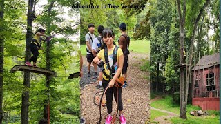 Kids Adventure in Pocono Tree Ventures,  Pennsylvania, 2024,