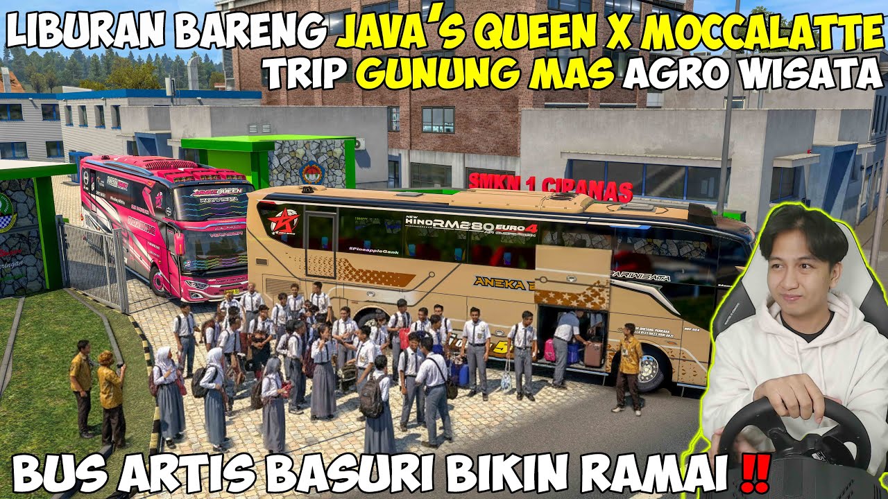 LIBURAN BARENG ARTIS BASURI !! JAVA'S QUEEN X MOCCALATTE SERU BANGET KE GUNUNG MAS AGRO WISATA