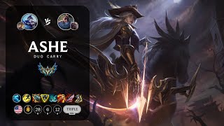Ashe ADC vs Yasuo - NA Challenger Patch 13.16