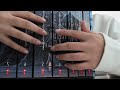 (asmrmas day 1) asmr book tapping//scratching//massage