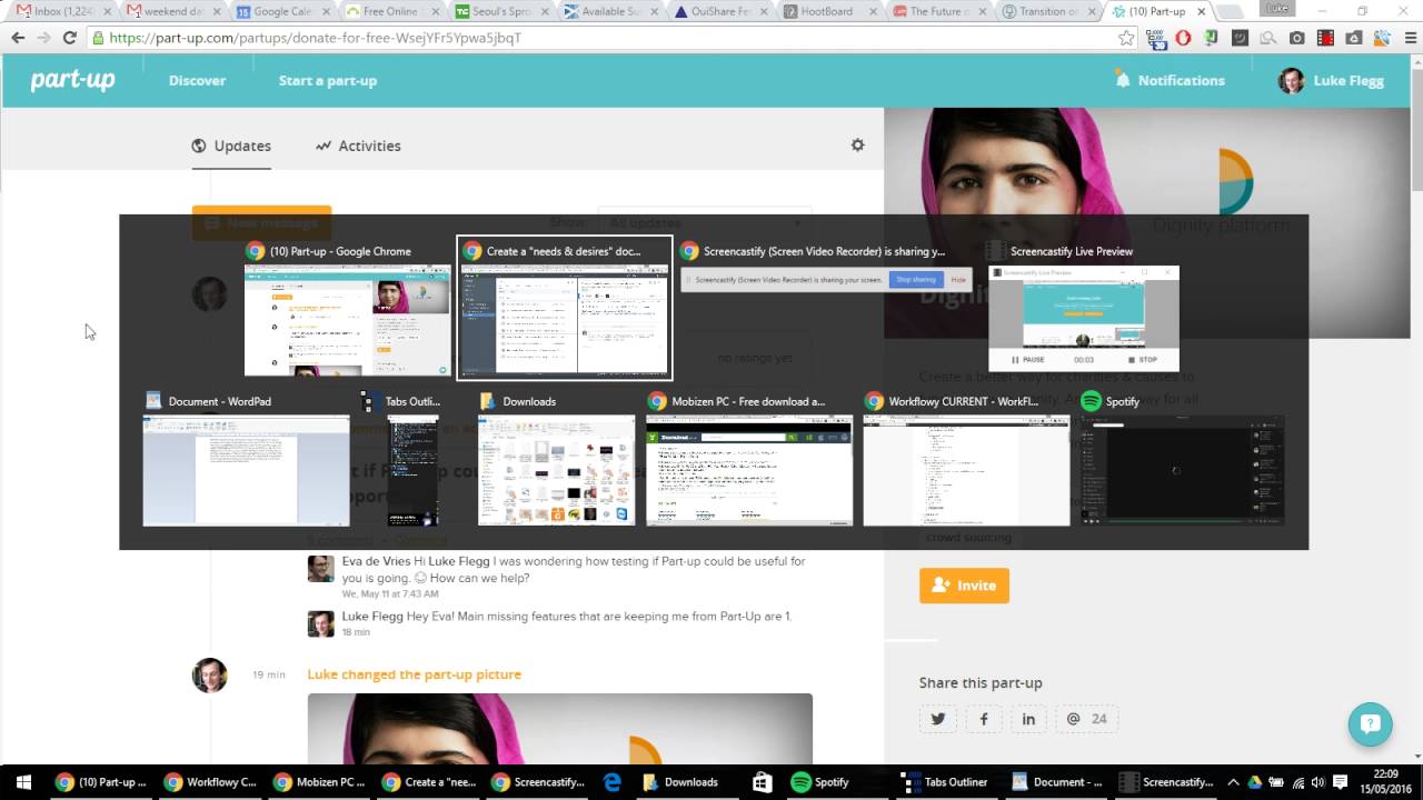 Review of Part-Up (and comparing to Stormboard + Wrike)