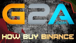 how buy Binance giftcards at G2A how buy Binance giftcards at G2A