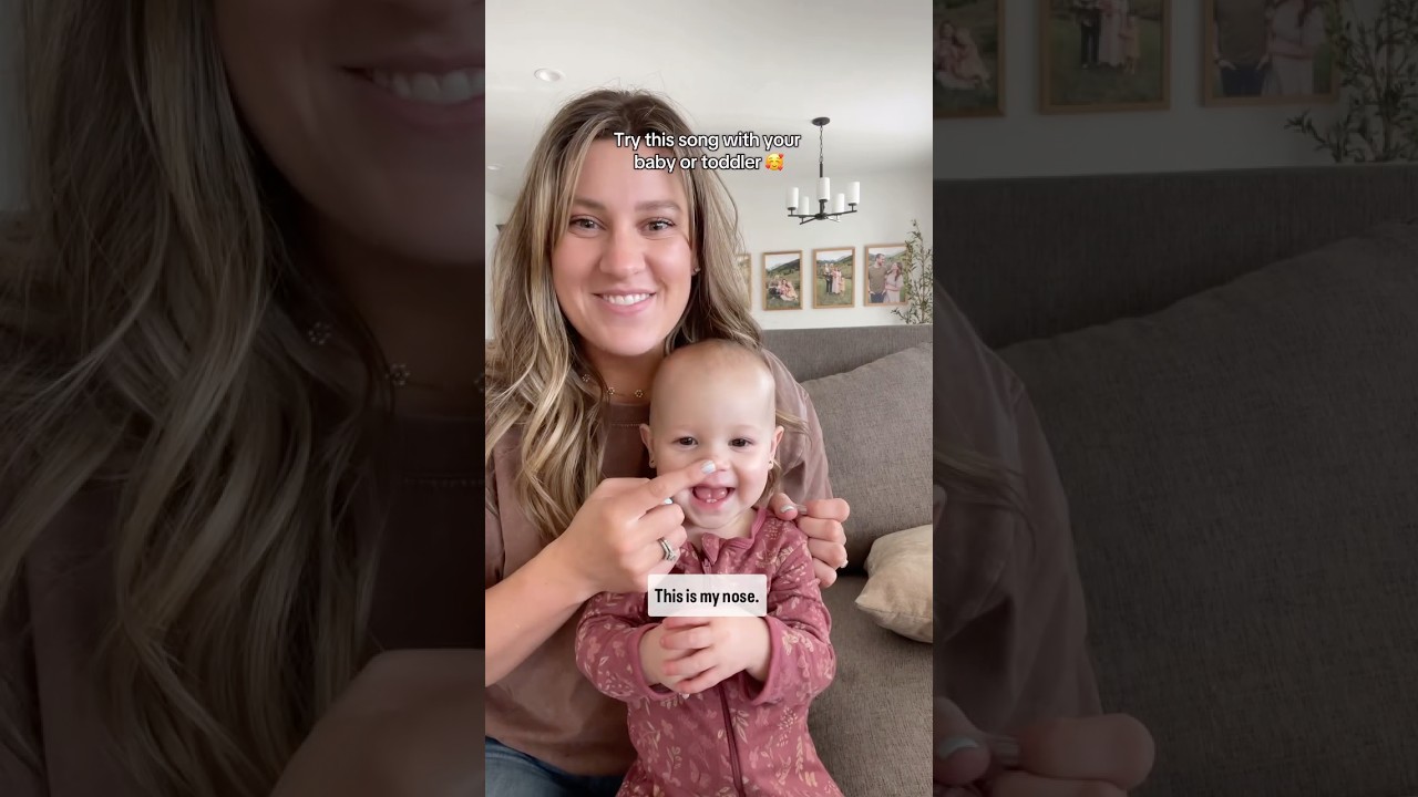 &ldquo;These are my eyes!&rdquo; #kidssongs #shortsviral #momlife