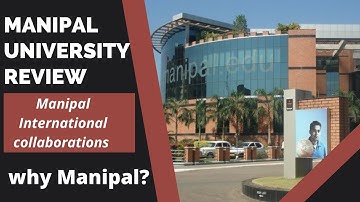 Manipal University college Review Part - 1 || Why #Manipal  is Different  Top Private college