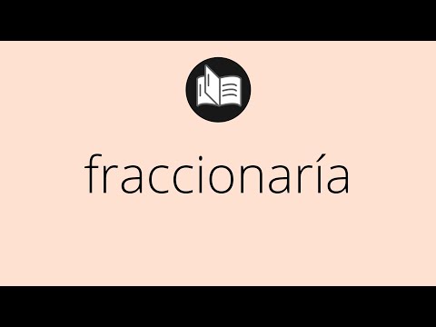 Vídeo: Com Descartar La Part Fraccionària