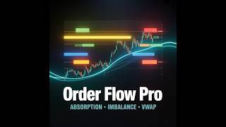 Live 🔴ORDER FLOW Absorption Zone Indicator for Quantower Free - ComIdea Trading