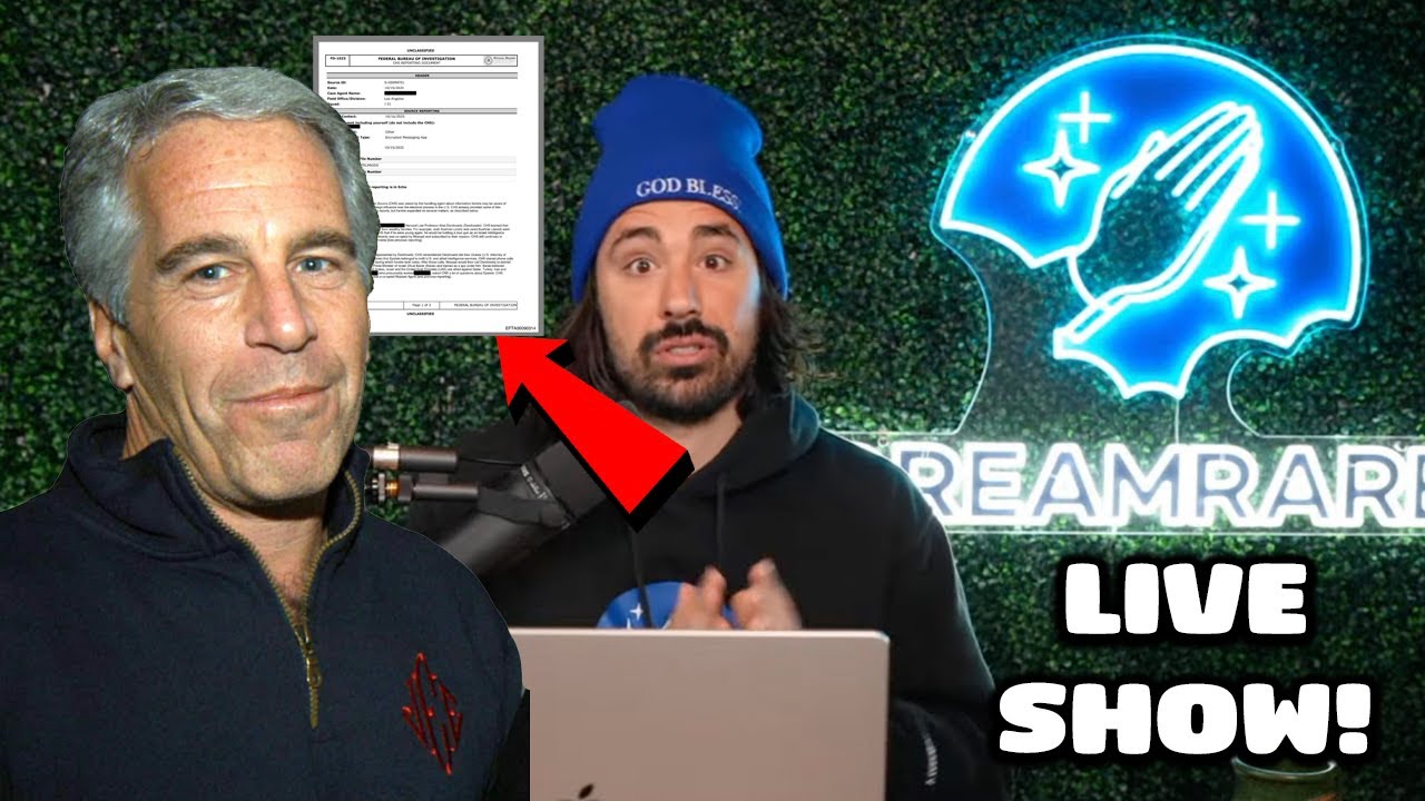 Epstein Emails Live Show! Why Is Mainstream Media Covering This Up?